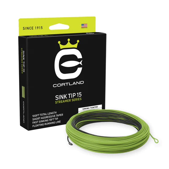 Cortland Streamer Sink Tip 15 Fly Line