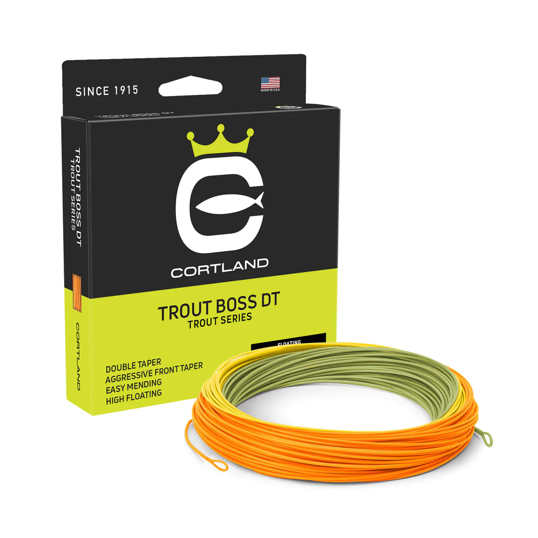 Cortland Trout Boss Double Taper Fly Line