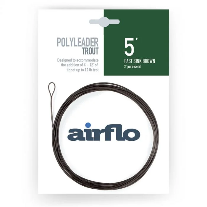 Airflo Polyleader Trout 5ft Fast Sinking Leader