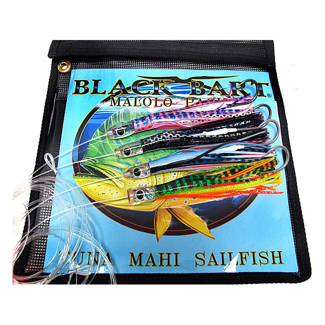 Black Bart Malolo Trolling Lure Pack