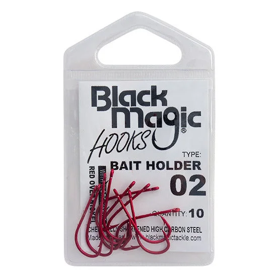 BLACK MAGIC BAITHOLDER HOOKS 10PK