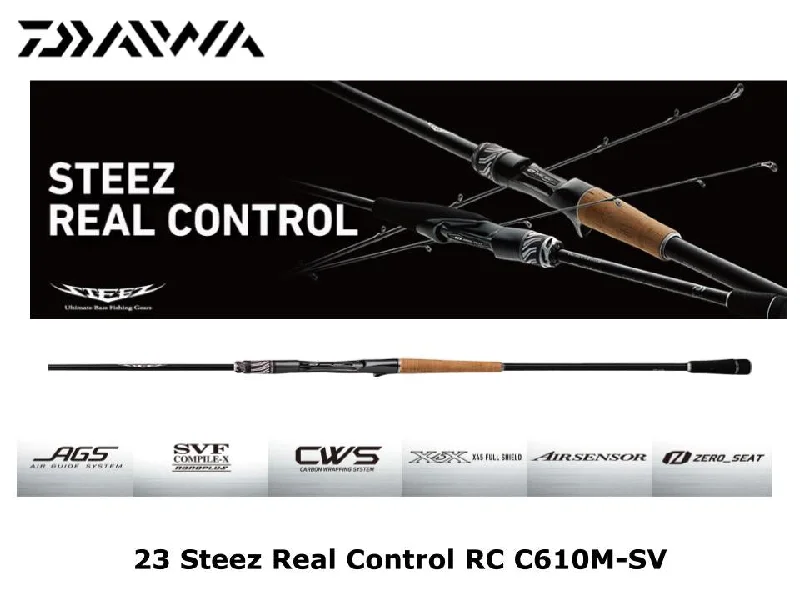 Daiwa 23 Steez Real Control RC C610M-SV