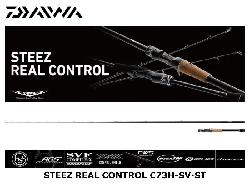 Daiwa 23 Steez Real Control RC C73H-SV-ST