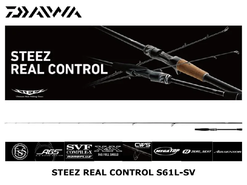 Daiwa 23 Steez Real Control RC S61L-SV