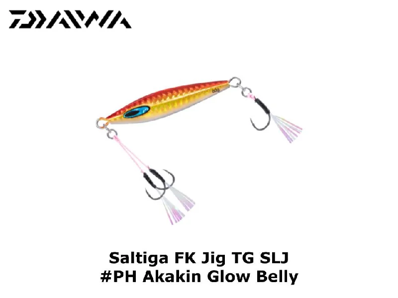 Daiwa Saltiga FK Jig TG SLJ 30g  #PH #Akakin Glow Head