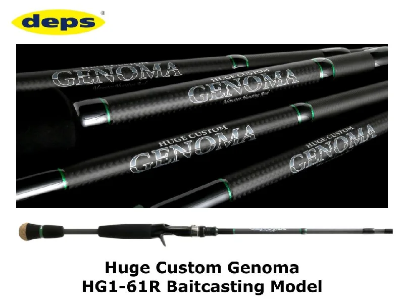 Deps Huge Custom Genoma HG1-61R Baitcasting Model