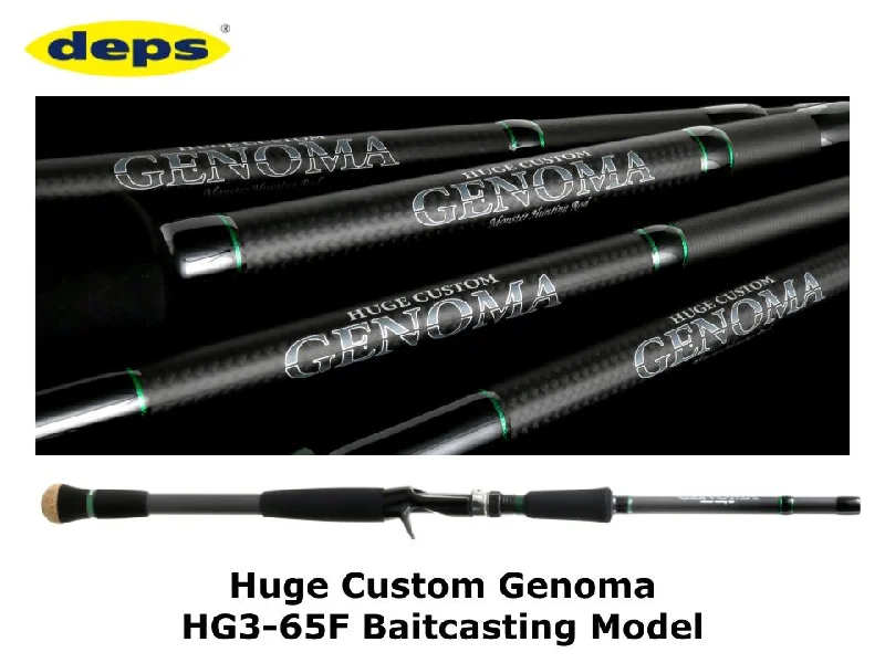 Deps Huge Custom Genoma HG3-65F Baitcasting Model