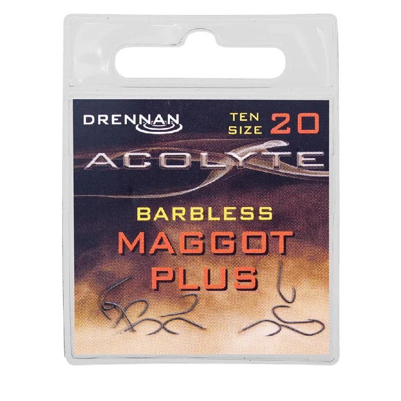 Drennan Acolyte Maggot Plus Spade Hooks