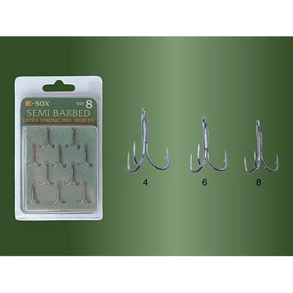 Drennan E Sox Semi Barbed Trebles