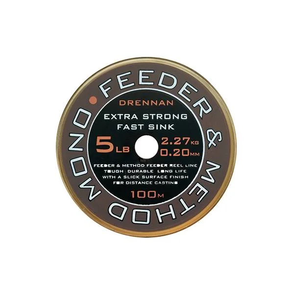 Drennan Feeder & Method Mono Fishing Line 100m