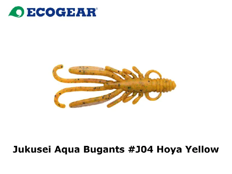 Ecogear Jukusei Aqua Bugants 3.3 inch #04 Hoya Yellow