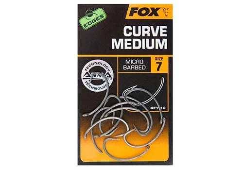 Fox Edges Curve Medium Hooks