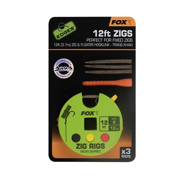 Fox Edges Ready Zig Rigs