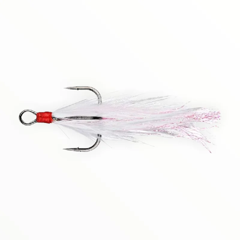 Gamakatsu Feathered Treble Hook 2pk