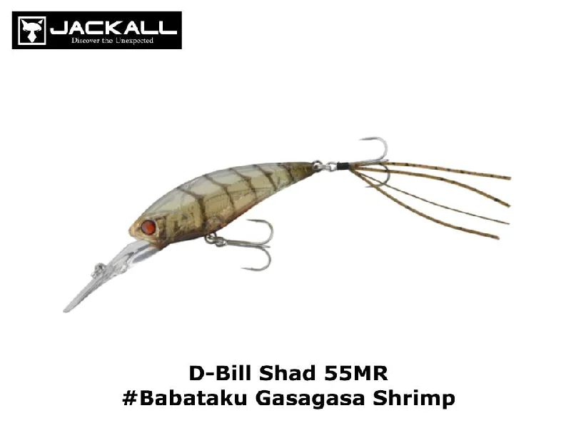 Jackall D-Bill Shad 55MR #Babataku Gasagasa Shrimp