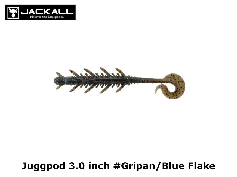 Jackall Juggpod 3.0 inch #Gripan/Blue Flake