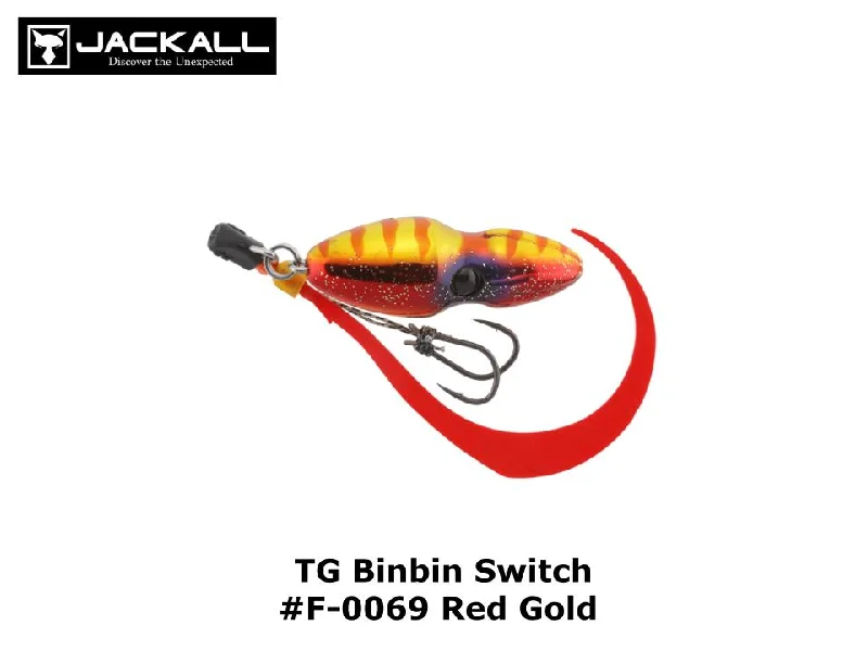 Jackall TG Bin Bin Switch 60g #F-0069 Red gold