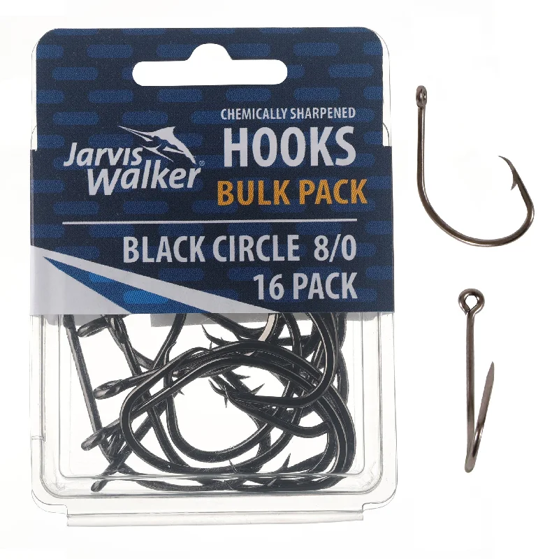 Jarvis Walker Chemically Sharpened Circle Hooks Bulk Pack