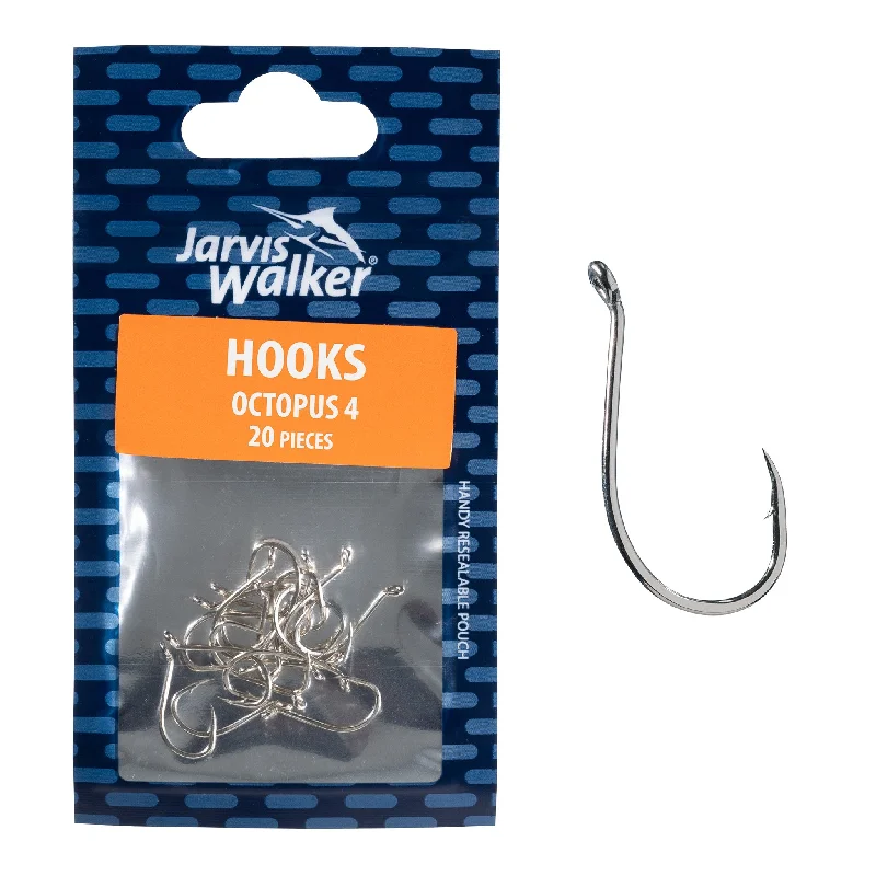 Jarvis Walker Octopus Nickel Hooks