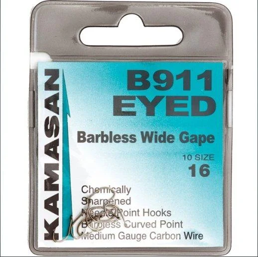 Kamasan B911 Eyed Hooks