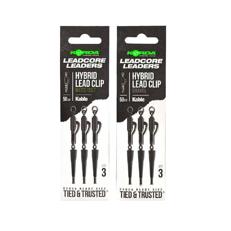 Korda Kable Leadcore Leader Hybrid Lead Clip