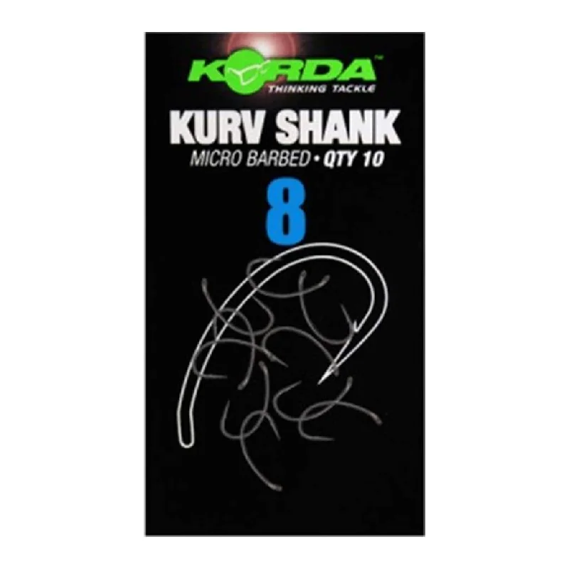 Korda Kurv Shank Hooks