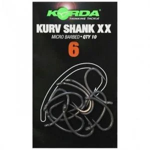 Korda Kurv Shank XX Barbed Hooks