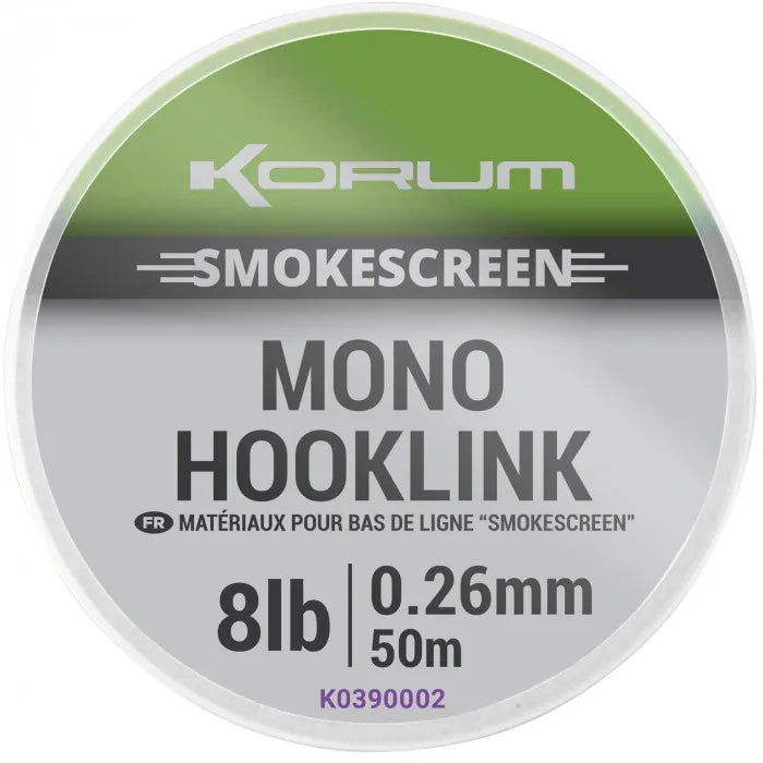 Korum Smokescreen Mono Hooklink