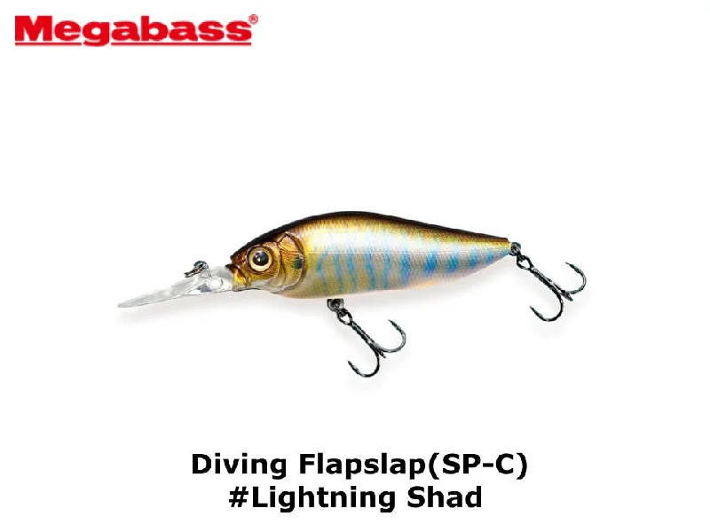 Megabass Diving Flapslap(SP-C) #Lightning Shad