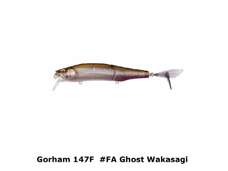 Megabass Gorham 147F  #FA Ghost Wakasagi