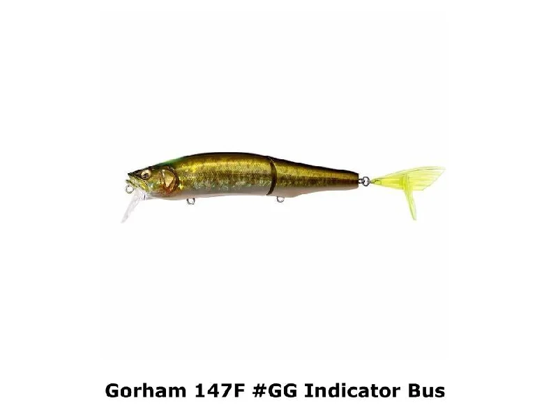 Megabass Gorham 147F #GG Indicator Bus