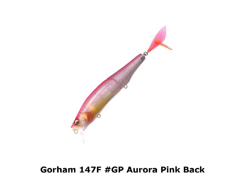 Megabass Gorham 147F #GP Aurora Pink Back