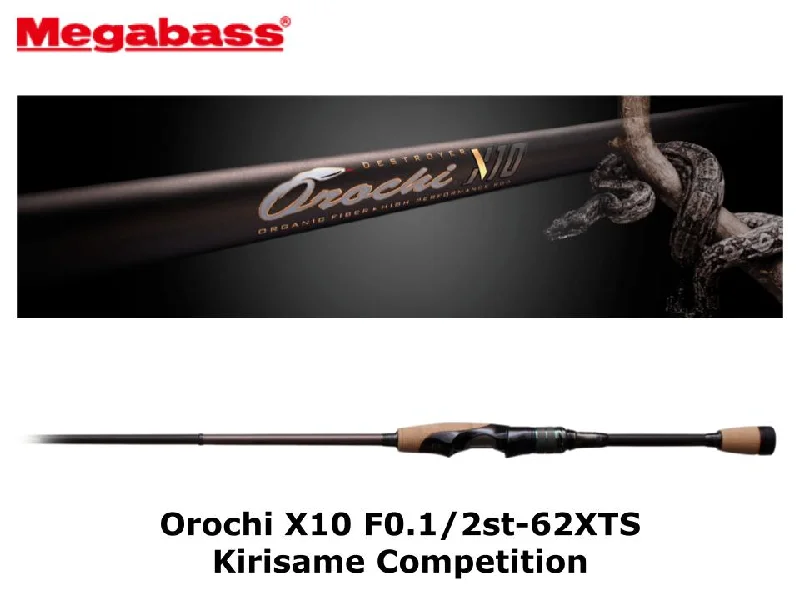 Megabass Orochi X10 F0.1/2st-62XTS Kirisame Competition