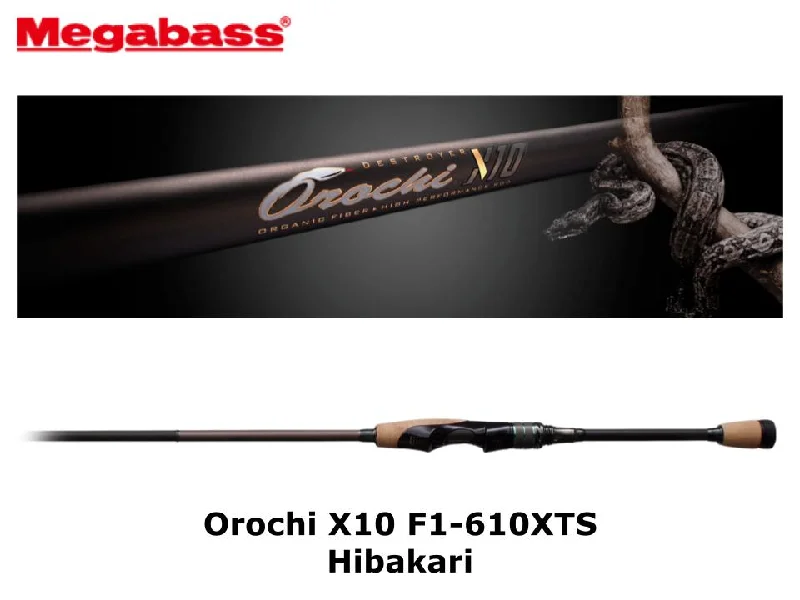 Megabass Orochi X10 F1-610XTS Hibakari