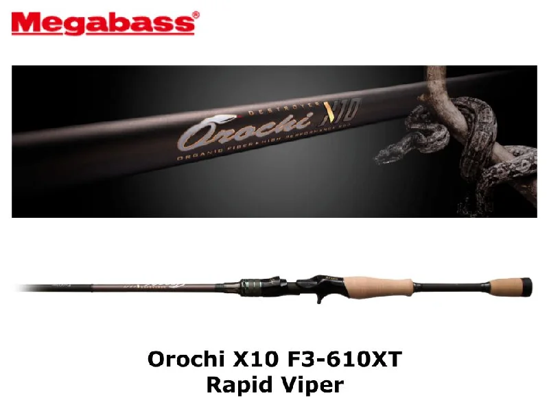 Megabass Orochi X10 F3-610XT Rapid Viper