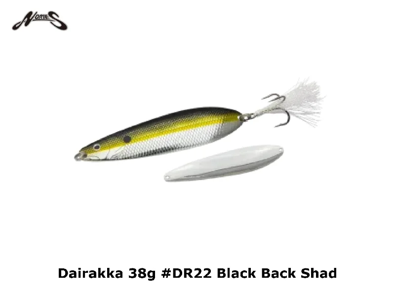 Nories Dairakka 38g #DR22 Black Back Shad