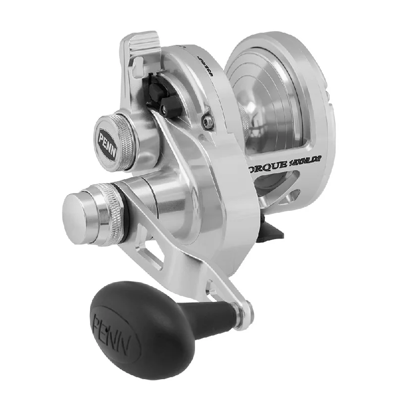 PENN Torque Lever Drag 2 Speed Reel Silver TRQ15XNLD2S [1501851]