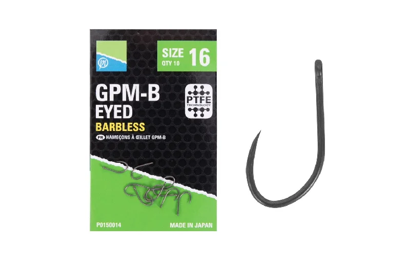 Preston GPM-B Eyed Hooks