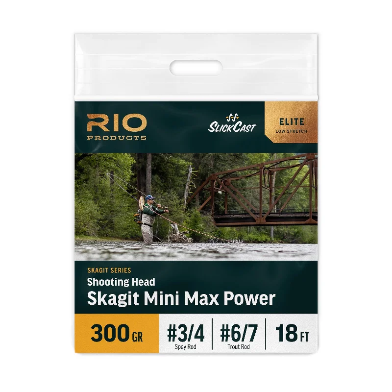 RIO Products Elite Skagit Mini Max Power Shooting Head