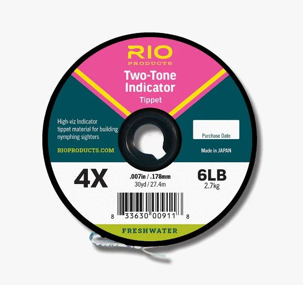 Rio Two Tone Indicator Two Tone Tippet