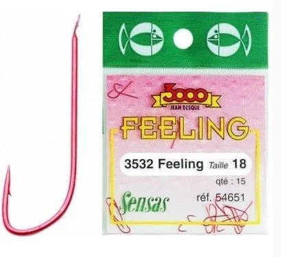 Sensas Feeling 3532 Red Hooks