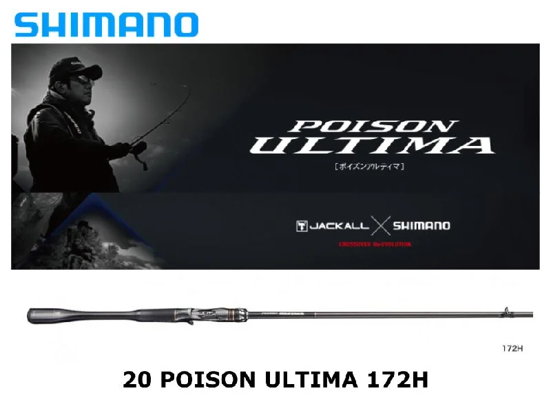 Pre-Order Shimano 23 Poison Ultima Baitcasting 172H SiC