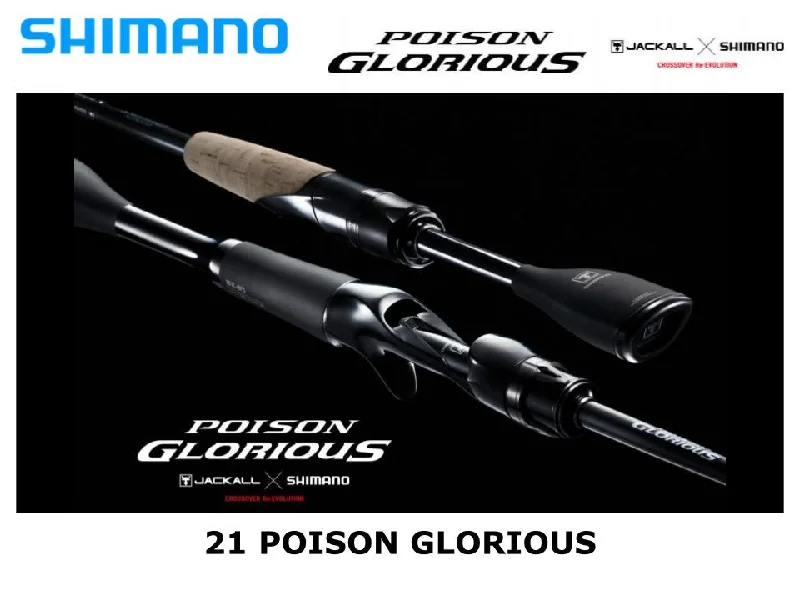 Pre-Order Shimano 21 Poison Glorious 1610MH Sic