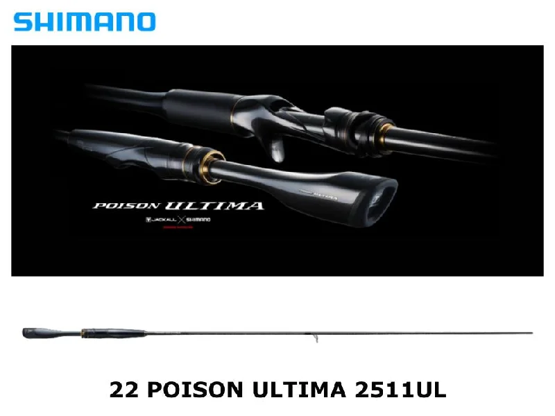 Pre-Order Shimano 23 Poison Ultima Spinning 2511UL SiC