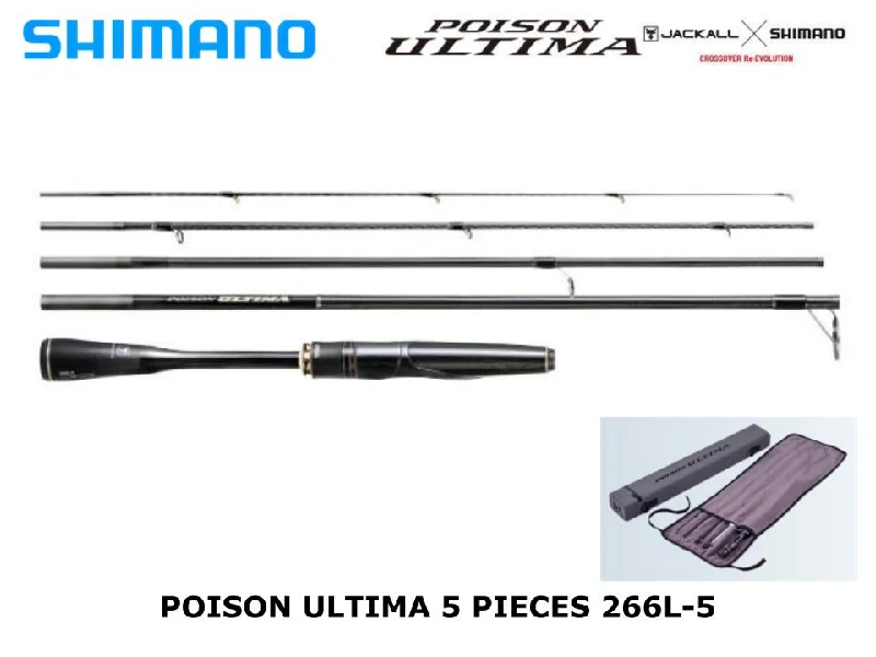 Pre-Order Shimano 23 Poison Ultima 5 Piece Spinning 266L-5 Sic