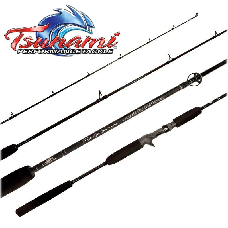 Tsunami Trophy Series Slow Pitch Jigging Casting Rods