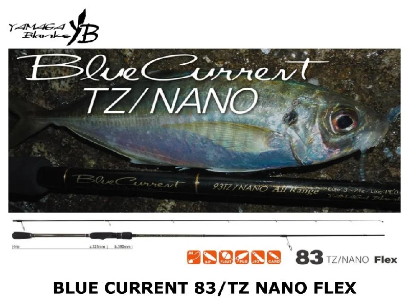 Pre-Order Yamaga Blanks Blue Current 83/TZ NANO Flex