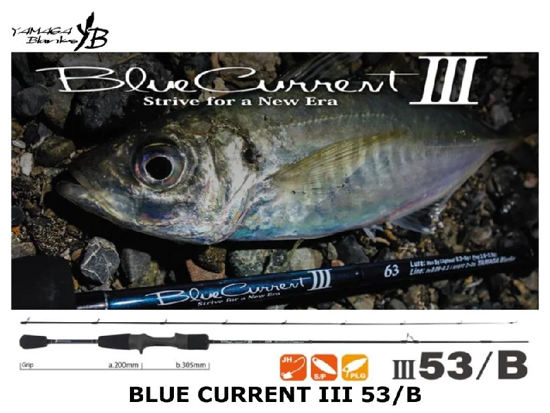 Pre-Order Yamaga Blanks Blue Current III 53/B