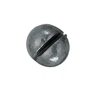 Bullet Weight Split Shot Round Zip Lock Size 2 15ct