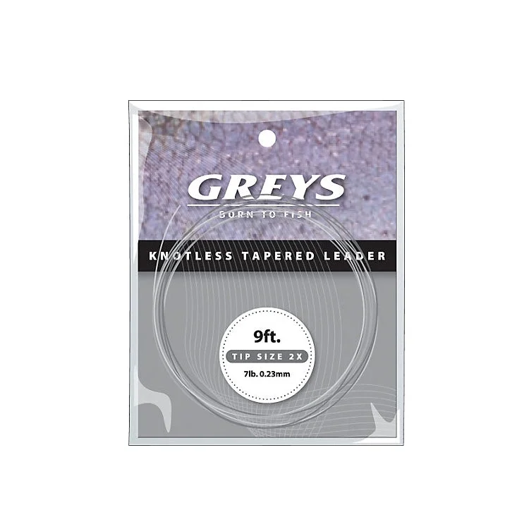 Greys Greylon Copolymer Tapered Leaders